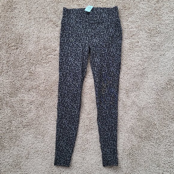 LOFT Leopard Print High Waist Leggings PXS - Picture 1 of 10